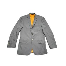 Joseph A Bank Men 100 Wool Blazer Sport Coat Navy 39R