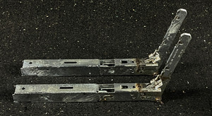 Miele H2268-1B  Backofen Scharniere Türscharniere 10361281 48-71 #GR018-3