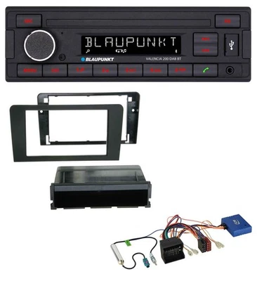 Blaupunkt DAB CAN-Bus Bluetooth USB Autoradio für Audi A3 8P Quadlock 2003-2013 - Bild 1 von 4