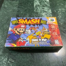 Super Smash Bros. Nintendo 64, 1999 complete in box see photos for details
