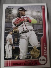 Topps Originals 2023 Ronald Acuña Jr. 1/1 Atlanta Braves Baseball Card