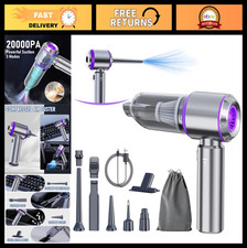 Portable Cordless Car Vacuum 20000PA High Power 4-in-1 Air Duster Blower, Hand