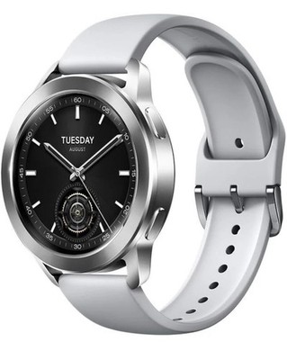 Xiaomi Watch S3 Bluetooth Smartwatch 47mm 1,43'' Silver (#6582)