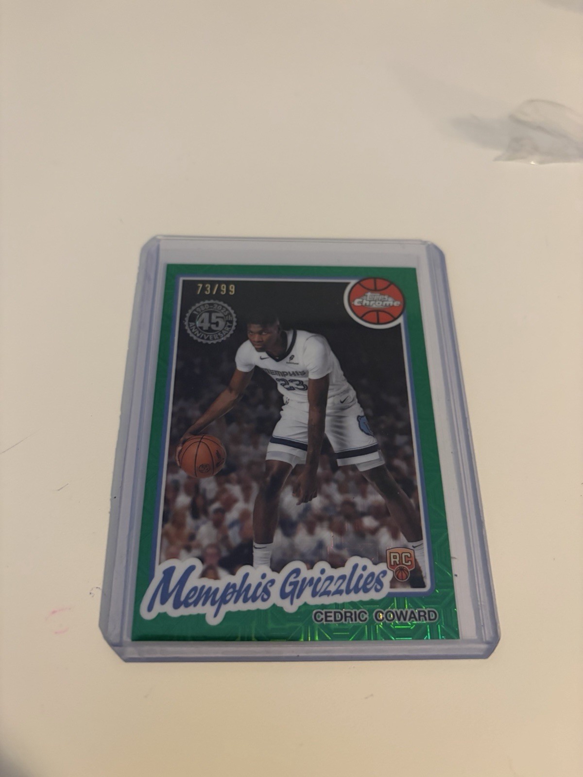 Cedric Coward 2025 Topps Silver Pack #TC-CO 1980-81 Topps Chrome 