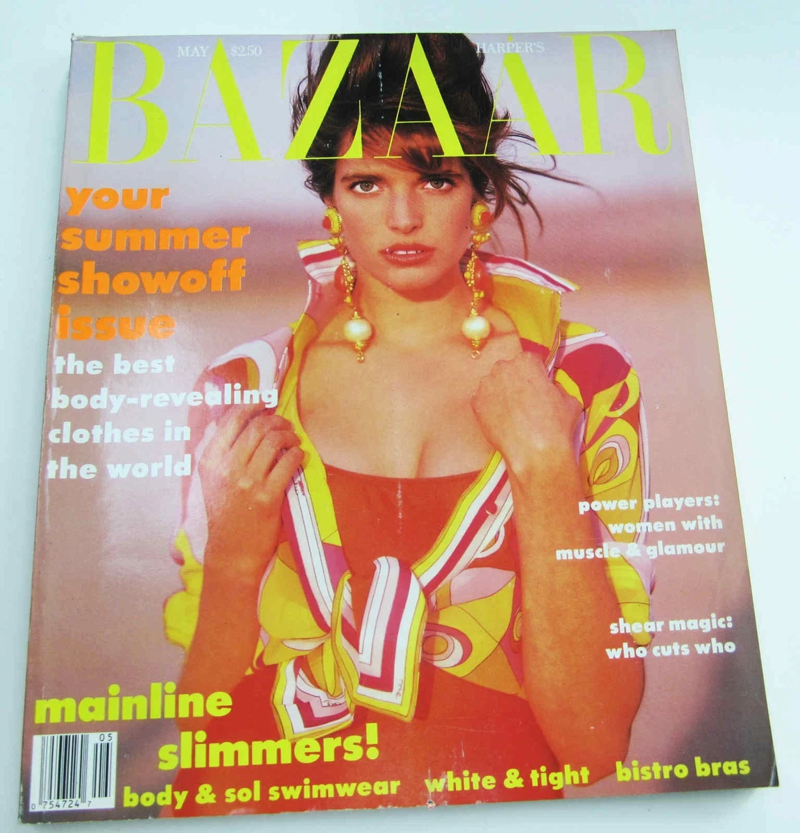 洋書 Harper's BAZAAR March 1980s Magazine 1980-1999 журналы Harper's Bazaar на английском языке - огромный