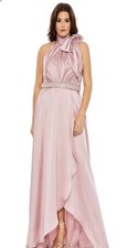 Mac Duggal Women’s Elegant Pink Evening Gown Formal Size 16W NWT