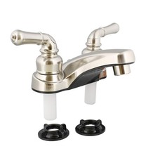 Empire Faucets RV Lavatory Faucet - 4 Inch Nickel Bathroom Faucet for RV Sink...