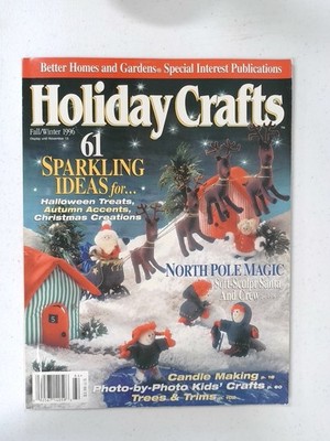 Vintage Craft & Fashion Magazine Lot 2 Holiday Crafts 100 IDEES Knitting