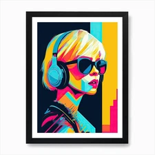 Music Pop art 2 Art Print Framed Wall Art Poster Canvas Print Picture