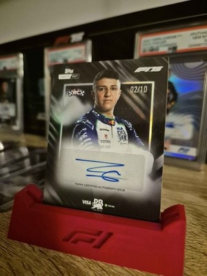 Topps Formula 1 Isack Hadjar RC 2/10 Autograph Lights Out