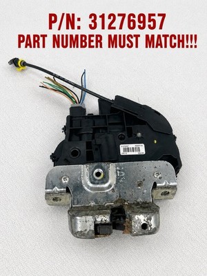 08-15 Volvo V70 XC70 III Rear Liftgate Trunk Lock Actuator Latch OEM 31276957