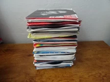 Lg Lot 136 Vtg 70s-90s records 45s/vinyl -mixof genres-country,pop,rock+-grt mix