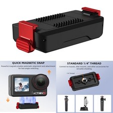 For DJI ACTION 3/4/5 Pro Magnetic Quick-Release Adapter Base Extension Accessory