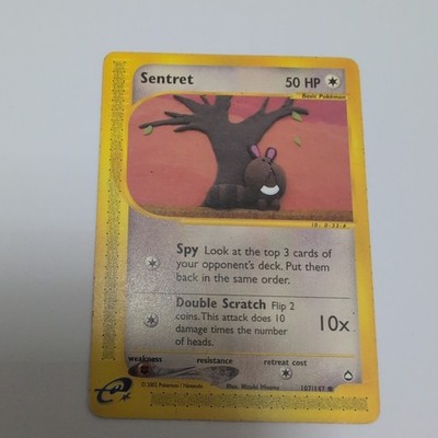  Sentret Aquapolis Pokemon Karte 107/147