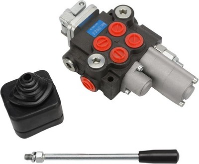 Hydraulic Control Valve with Joystick w/Float, 2 Spool 11GPM Hydraulic Direction