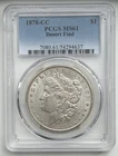 1878-CC Morgan Silver Dollar - PCGS MS61, Desert Find
