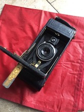 Antique Folding Camera Ansco Ready Set With Ilex Lens