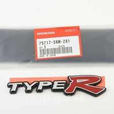 Distintivo emblema posteriore originale Honda OEM INTEGRA TYPE-R DC5 "TYPE-R"...