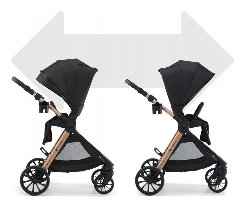 Kinderkraft Sistema modulare Trio con Mink Pro VESTO 2 Black KSVEST02BLK3000 foto 3