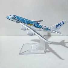 Preços baixos em Azul AIRBUS A380 Aeronaves e espaçonaves de metal