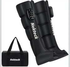 Pair (2) Nekteck Leg Massager Recovery System, Cordless Air Compression Massage