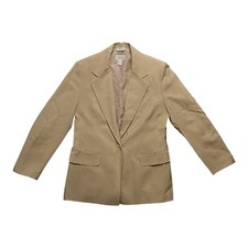 Talbots Women's Pure Camel Hair Jacket Tan Blazer Sz 4 Made In USA