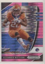 2020 Panini Prizm Draft Picks Pink Pulsar Prizm Alexander Mattison #4 00q0