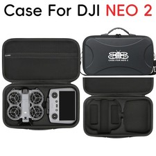 Hard Shell Shockproof Carrying Case PU Shoulder Bag For DJI Neo 2 Drone  RC 2