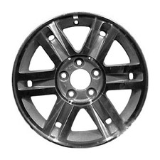 16x7 6 Double Spoke Refurbished Aluminum Wheel Machined And Painted Silver 03457