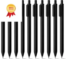 Kaco PURE Gel Pens Black Ink 0.7 mm Medium Point, 1 Count (Pack of 10), 