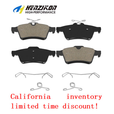 Rear Ceramic Brake Pad for 2005 -2011 Volvo S40 V50 2.4L 2.5L 2007 -2013 C30 C70