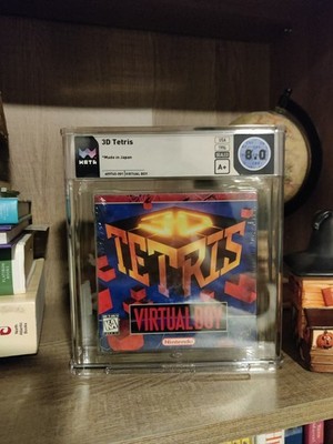 Virtual Boy Sealed 3D Tetris Nintendo 8.0 A+ (RARE)