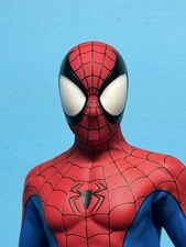 HEAD ONLY Hot Toys VGM48 Mark Bagley Ultimate Spider-Man Classic Suit 1/6 Scale