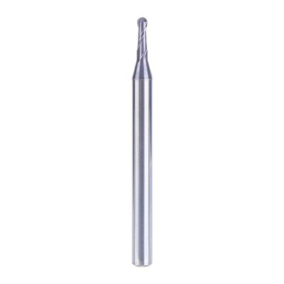 1/16 Inch Ball Nose Carbide End Mill,CNC Cutting Tools for Stainless Steel,Ha...
