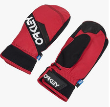 Oakley Womens Red Factory Winter Mittens 2.0 New With Tags Small