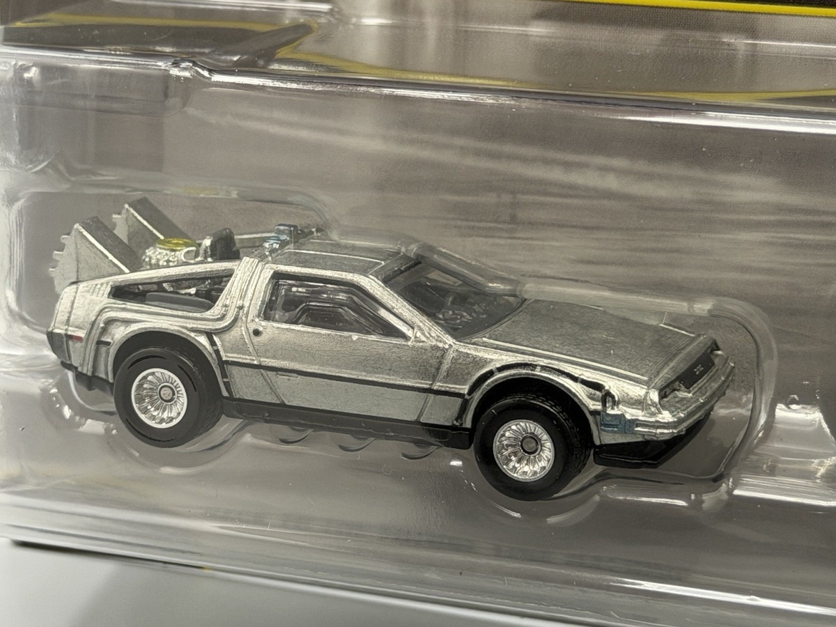 2026 Hot Wheels Premium Twin Pack Back To The Future Delorean 1987