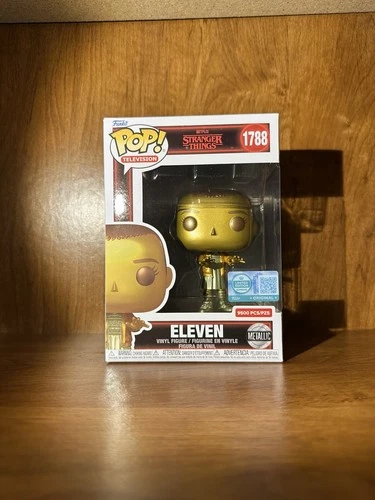 Funko Pop Eleven Metallic # 1788 Stranger Things Season 5 LIMITED EDITION 9500