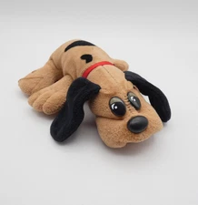 1986 Tonka Pound Puppy Brown Black Spots Plush Toy