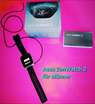 ASUS ZEN Watch 2 (für Männer) mit Originalkarton + Ladekabel