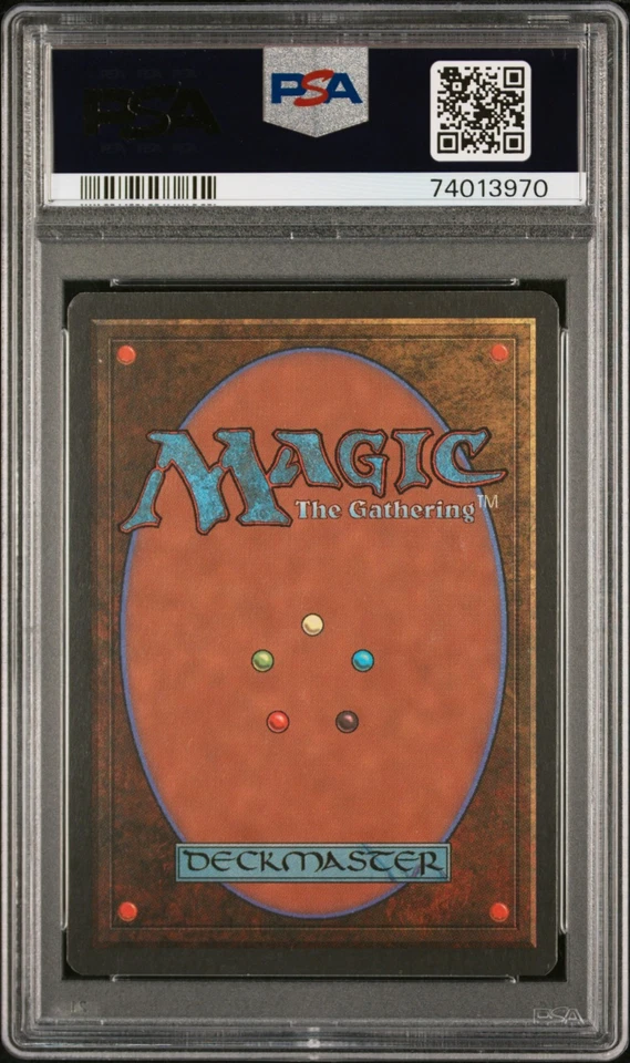 1995 Magic The Gathering Emerald Dragonfly PSA 10 GEM MINT Chronicles MTG - Image 4 of 4