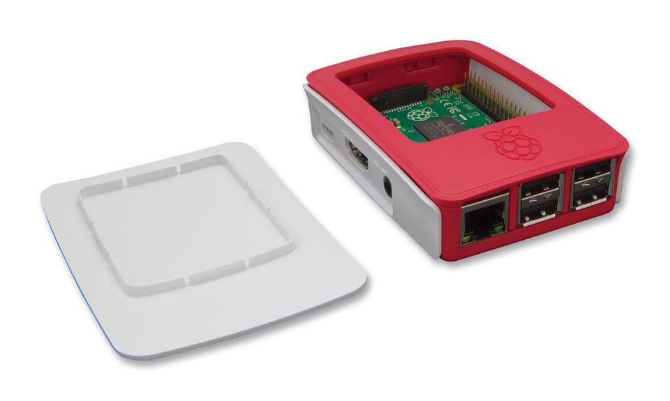Raspberry-pi Official Raspberry Pi 3 Case With Removable Lid & Sides ...