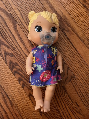 #ad Baby Alive BABY LIL SOUNDS Interactive BLONDE Baby Doll $19.99