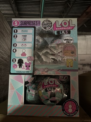 #ad Lot Of 16LOL Surprise WINTER DISCO W Box of Lil Sister Dolls Christmas Gift $50.99