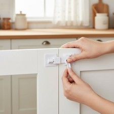 Invisible Baby Proofing Latches - 10 Pack, Easy Child Safety Solution for Homes