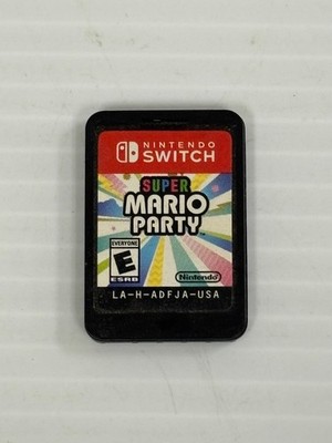 SUPER MARIO PARTY NINTENDO SWITCH VIDEO GAME CARTRIDGE ONLY TESTED
