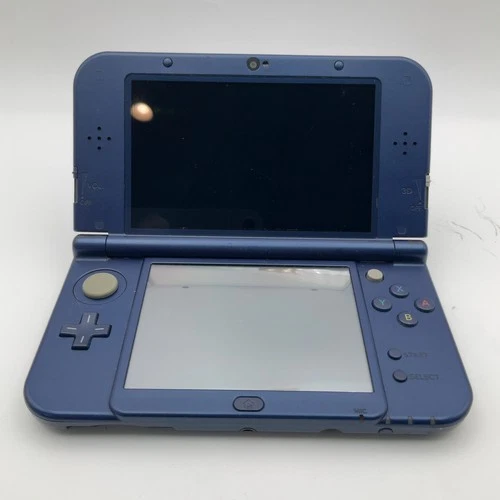 Nintendo New 3DS LL XL Console Japanese Ver. NTSC-J Metallic Blue Fo With Defect
