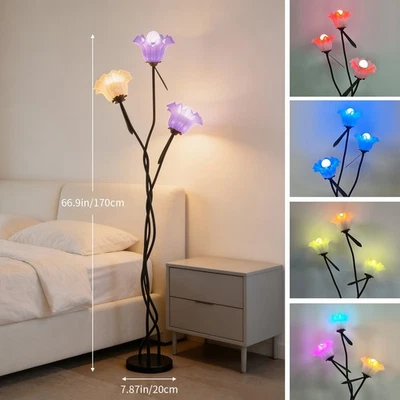 Flowers Modern Floor Lamps for sale | eBay