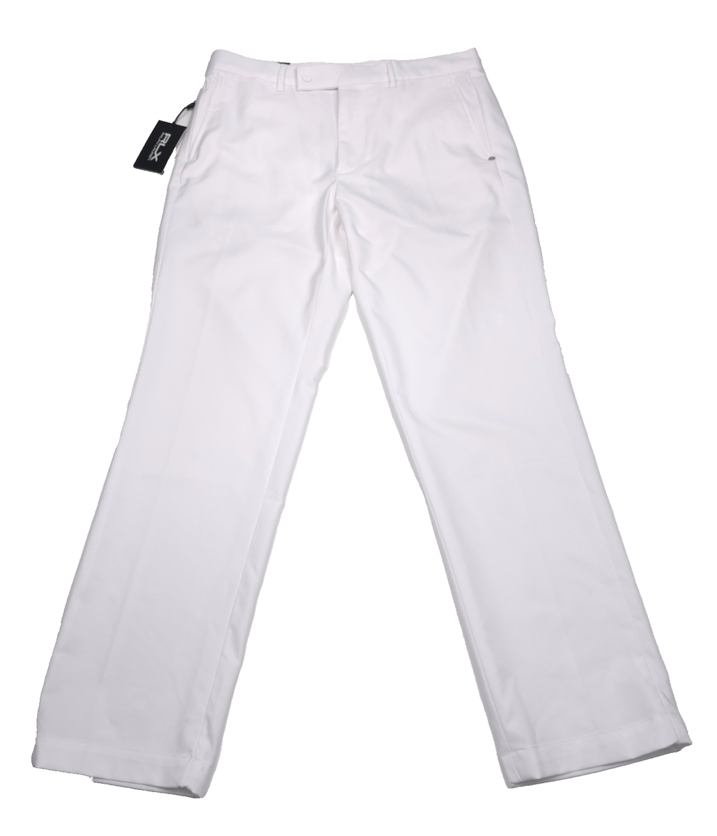 RLX Ralph Lauren Performance Twill Golf Pants Mens 38 X 30 White