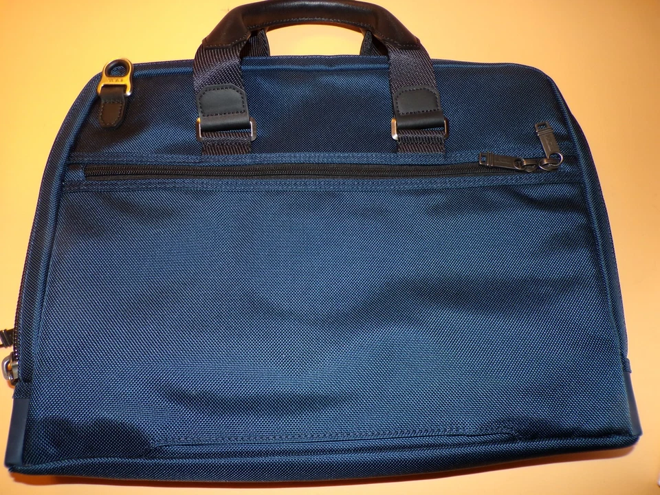 Tumi ALPHA BRAVO ACADEMY 15.5” Nylon Laptop Brief Briefcase - NAVY BLUE ❗️ - Image 2 of 4