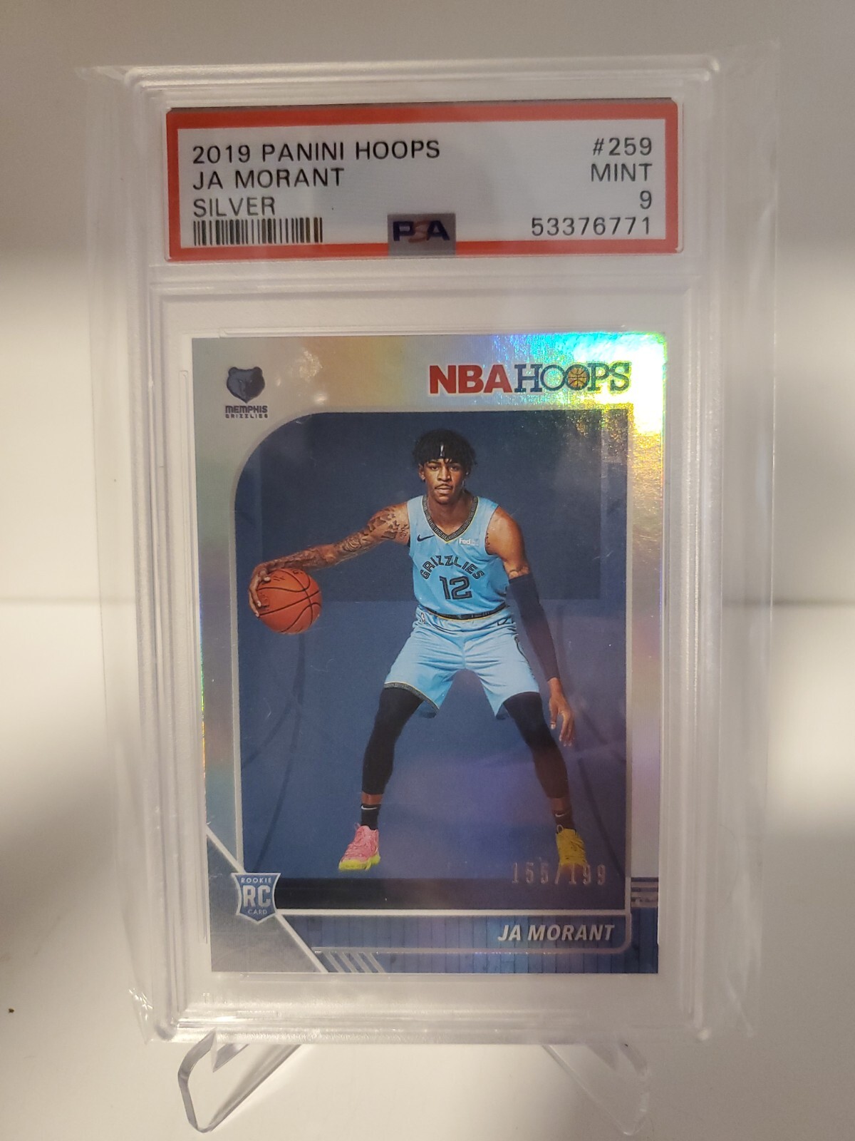 2019-20 Hoops - Silver #259 Ja Morant /199